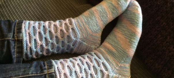 handknitted socks